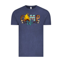 Vintage Denim camp life Vintage Tee - Artiststas