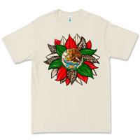 Bone mexican flag sunflower Premium Tee - Zillion Design Studio