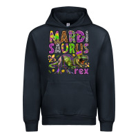 Navy Mardi Saurus Rex Urban Hoodie - HowdyJamesFarm