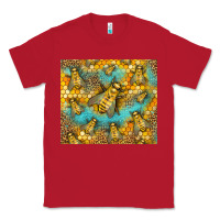 Red Bumble Bees Classic Tee - LillyAllenDesigns