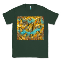 Sports Green Bumble Bees Classic Tee - LillyAllenDesigns