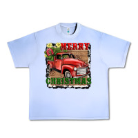 Grape Ice merry christmas with truck Urban Heavy Tee - AdoDesignShop