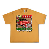 Peanut Butter merry christmas with truck Urban Heavy Tee - AdoDesignShop