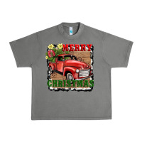 Tornado merry christmas with truck Urban Heavy Tee - AdoDesignShop