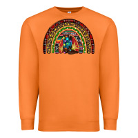 Carrot Christmas cowboy boots rainbow Premium Sweatshirt - RanaPortraitStore