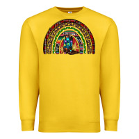Lemon Christmas cowboy boots rainbow Premium Sweatshirt - RanaPortraitStore