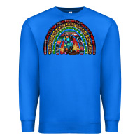 True Royal Christmas cowboy boots rainbow Premium Sweatshirt - RanaPortraitStore
