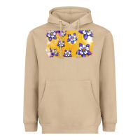 Mushroom Rocky Mountain Columbine Flower Heavyweight Hoodie - Bettercallsaul