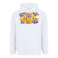 White Rocky Mountain Columbine Flower Heavyweight Hoodie - Bettercallsaul