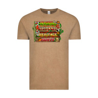 Vintage Coffee national hispanic heritage month with background Vintage Tee - BundleAndBundleShop