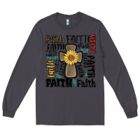 Smoke faith cross Long Sleeve Tee - MaliasSmallBusiness