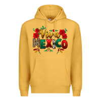Mustard Viva Mexico Cinco De Mayo Premium Hoodie - texasbilliewilder