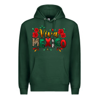 Sports Green Viva Mexico Cinco De Mayo Premium Hoodie - texasbilliewilder