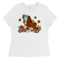 Football Hereford Sunflower Ladies Tee | Teevron