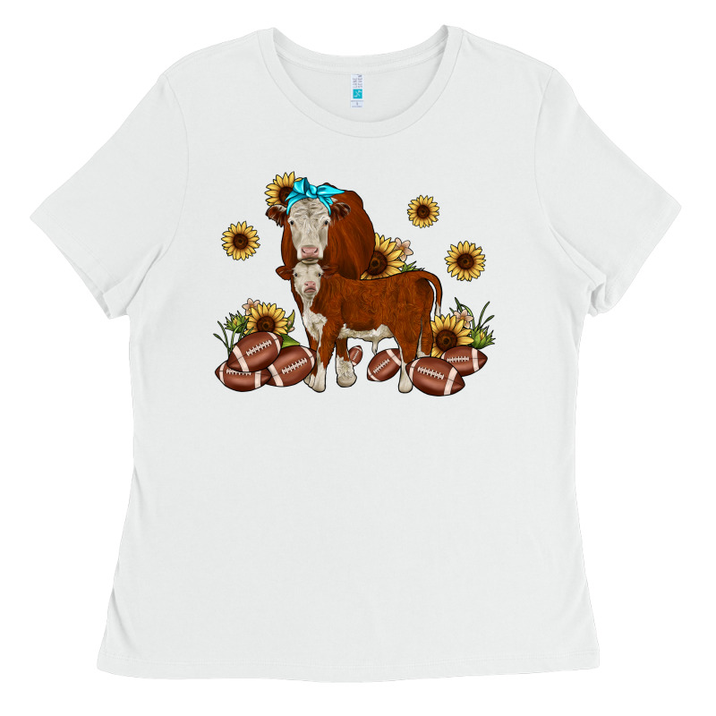 Football Hereford Sunflower Ladies Tee by JahusDesignShop | Teevron