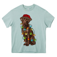 Christmas Labrador Retriever Heavy Core Tee | Teevron