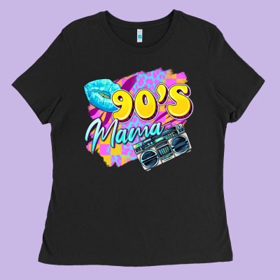 90's Mama Ladies Tee Designed By Zillion Design Studio