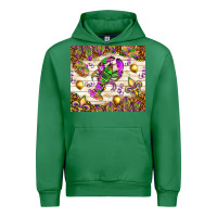Emerald Mardi Gras with crab tumbler Urban Hoodie - HowdyJamesFarm