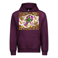 Mauve Wine Mardi Gras with crab tumbler Urban Hoodie - HowdyJamesFarm