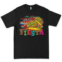 Black Taco Fiesta Premium Tee - texasbilliewilder