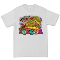 Dove Grey Taco Fiesta Premium Tee - texasbilliewilder
