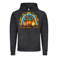 Vintage Black Welcome Fall Rainbow Vintage Hoodie - Artiststas