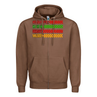 Chestnut holiday spirit hohoho bright merry Zipper Hoodie - MaliasSmallBusiness