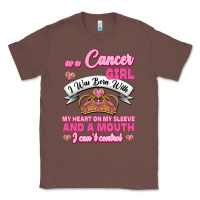 Chestnut As A Cancer Girl I Was Born With My Heart On My Sleeve And A Mouth Classic Tee - Jasminsmagicworld