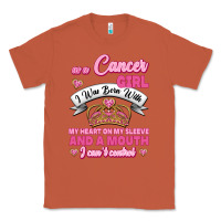Copper As A Cancer Girl I Was Born With My Heart On My Sleeve And A Mouth Classic Tee - Jasminsmagicworld