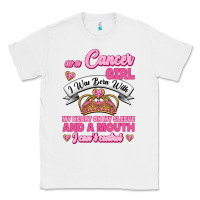 White As A Cancer Girl I Was Born With My Heart On My Sleeve And A Mouth Classic Tee - Jasminsmagicworld