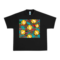 Black softball Urban Heavy Tee - Artiststas