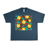 Midnight Navy softball Urban Heavy Tee - Artiststas