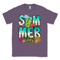 Lavender Summer Vibes Classic Tee - CowhideDigitalArt