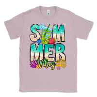 Lilac Summer Vibes Classic Tee - CowhideDigitalArt