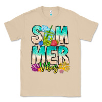 Mushroom Summer Vibes Classic Tee - CowhideDigitalArt