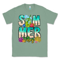 Sage Summer Vibes Classic Tee - CowhideDigitalArt