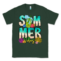 Sports Green Summer Vibes Classic Tee - CowhideDigitalArt