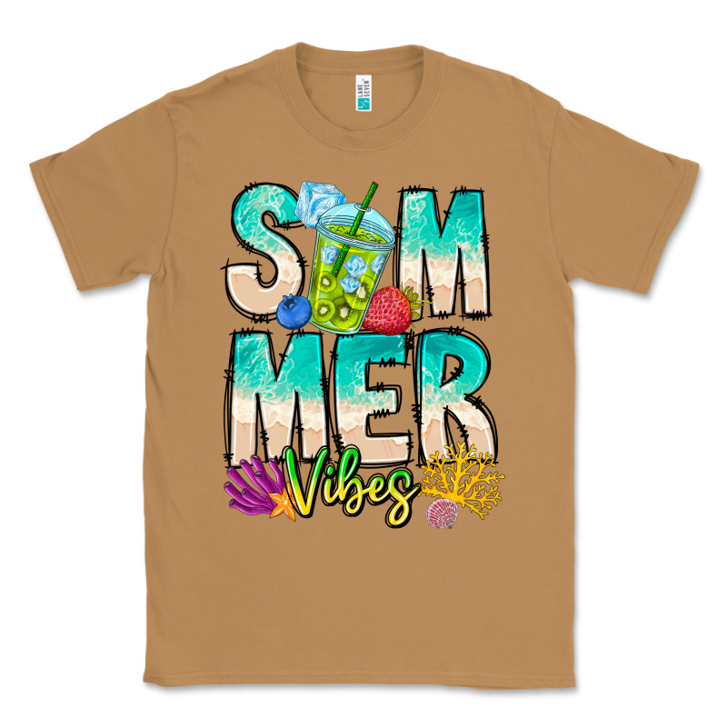 Summer Vibes Classic Tee by CowhideDigitalArt | Teevron