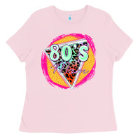 Bubblegum Pink 80's mom Ladies Tee - Zillion Design Studio