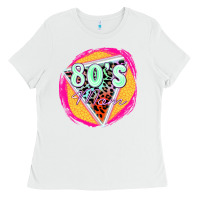 White 80's mom Ladies Tee - Zillion Design Studio