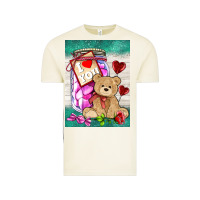 Vintage Arctic candy jar with bear  air Vintage Tee - AdoDesignShop