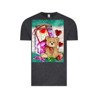 Vintage Black candy jar with bear  air Vintage Tee - AdoDesignShop