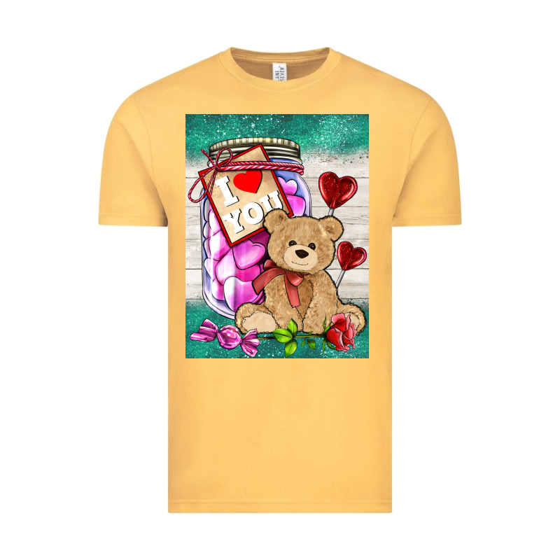 Candy Jar With Bear  Air Vintage Tee by AdoDesignShop | Teevron