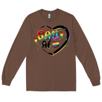 Chestnut gay af Long Sleeve Tee - MaliasSmallBusiness