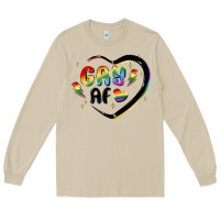 Mushroom gay af Long Sleeve Tee - MaliasSmallBusiness