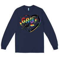 Navy gay af Long Sleeve Tee - MaliasSmallBusiness
