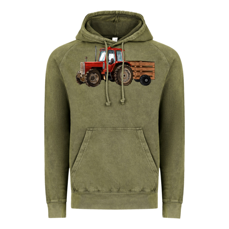 Farm Tractor Vintage Hoodie by RanaPortraitStore | Teevron
