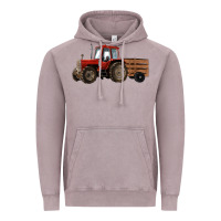Vintage Zinc farm tractor Vintage Hoodie - RanaPortraitStore