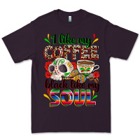 Plum i like my coffee black like my soul Premium Tee - Zillion Design Studio
