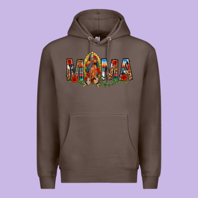 Our Lady Of Guadalupe Mama Premium Hoodie Designed By Texasbilliewilder